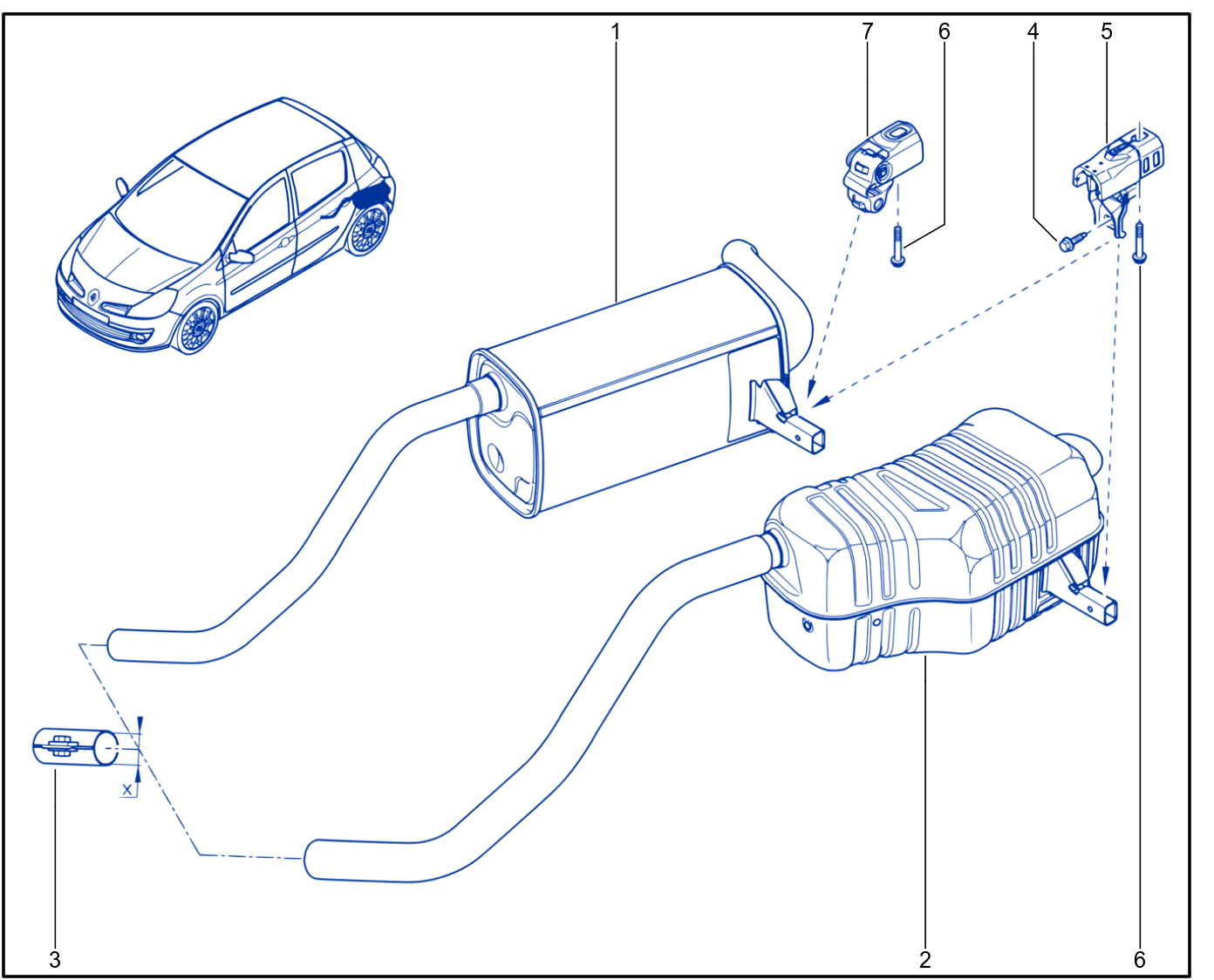 Exhaust Pipe - 01037507