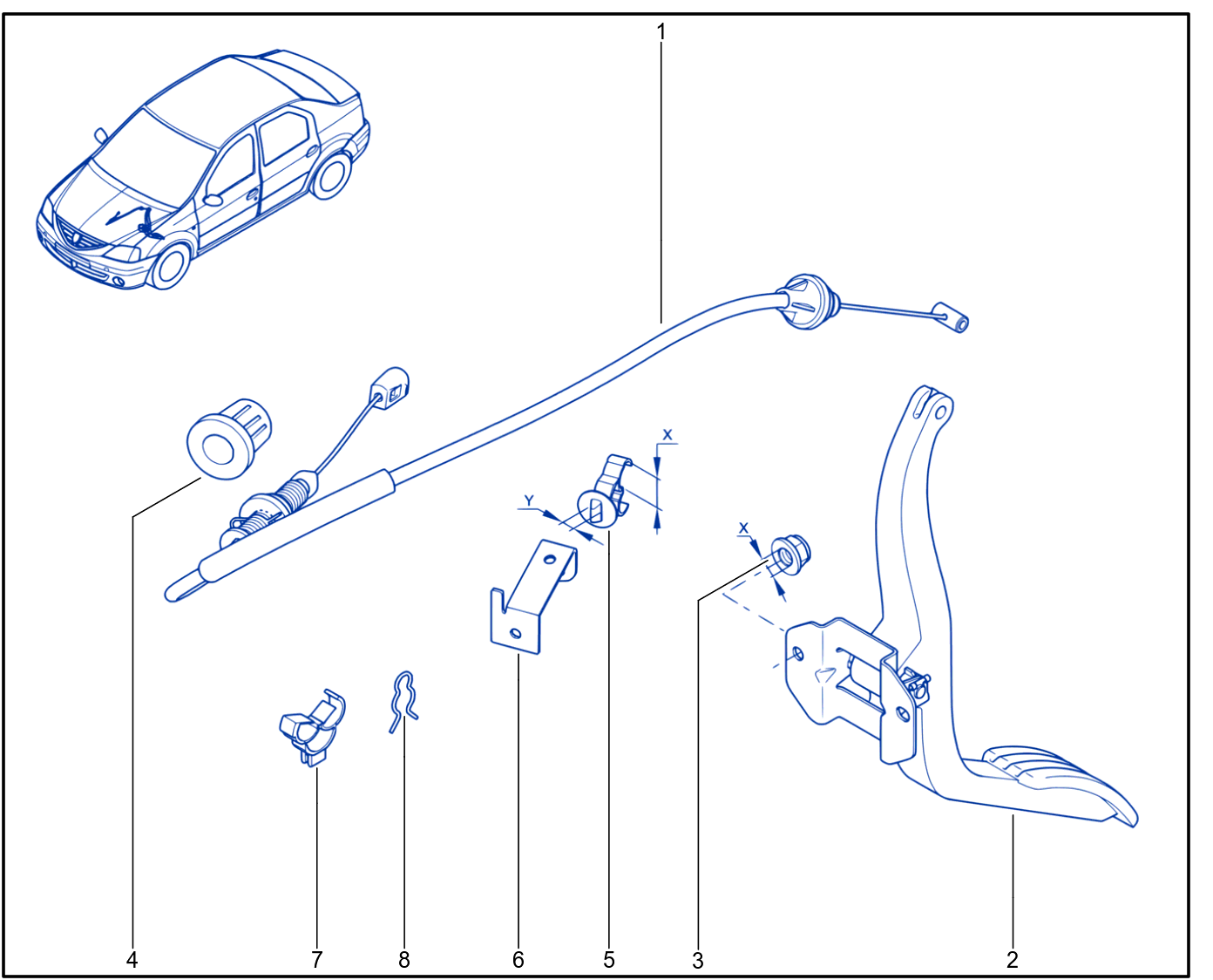 Pedal Assembly - 01037537