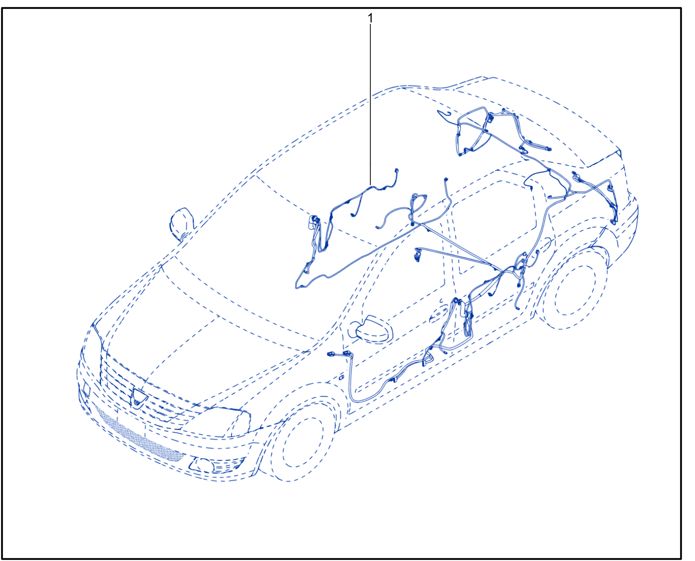 Wiring - Passenger Compartment Components - 01037542