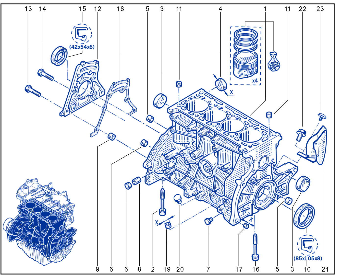 Cylinder Block - 01037939