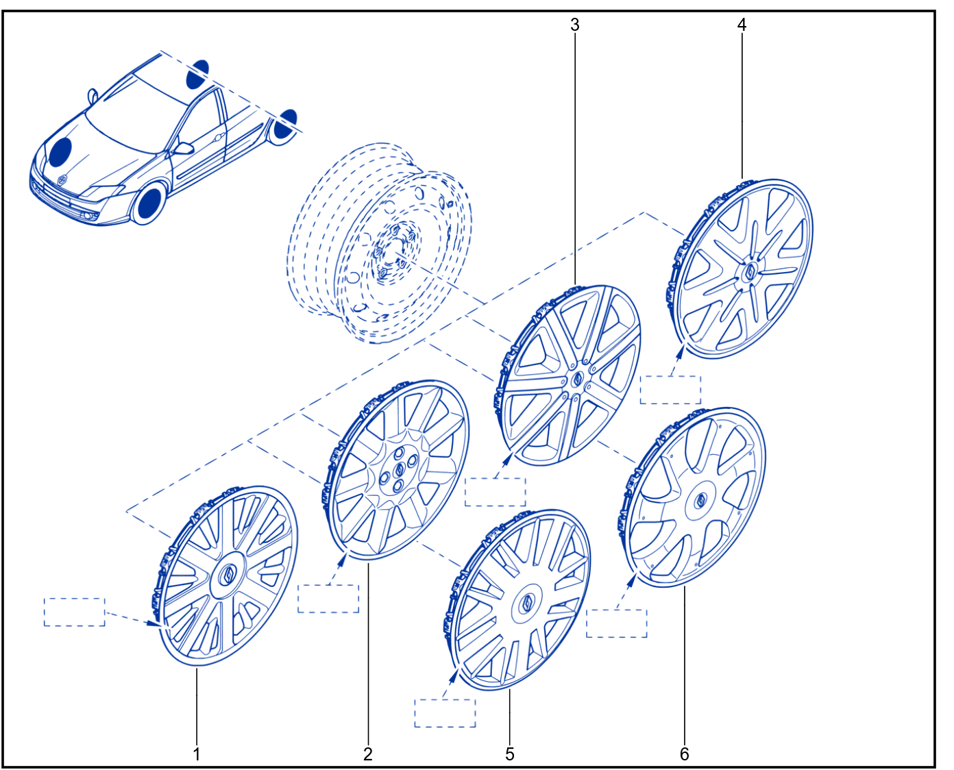 Wheel Nut - 01038372