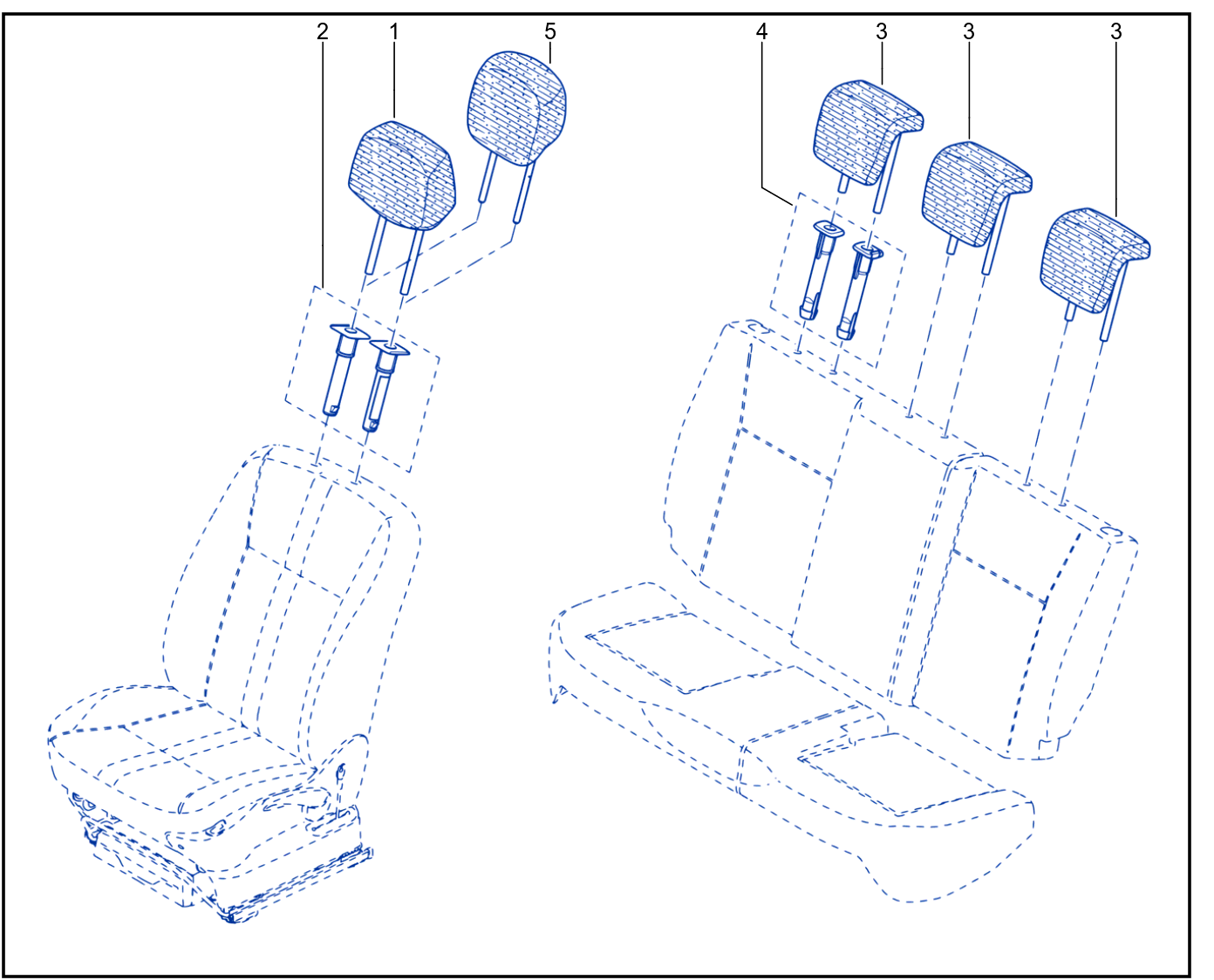 Headrest - 01038389