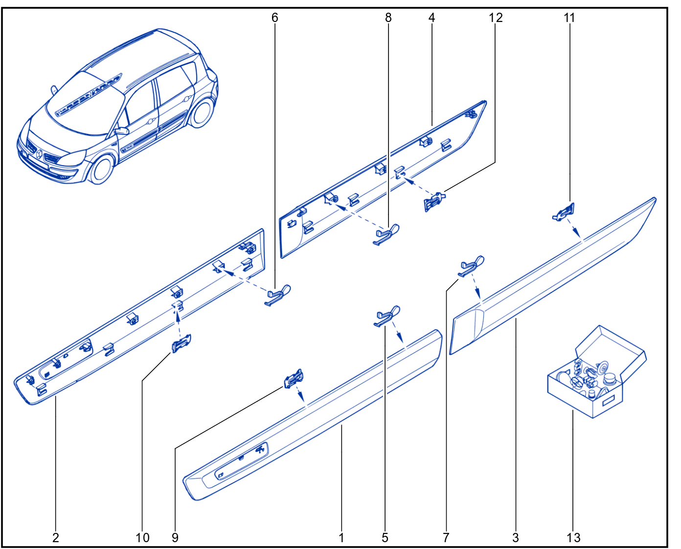 Protection Strip - Trim - 01038518