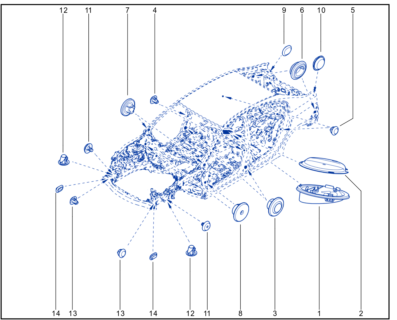 Bodywork Sealing - 01038533