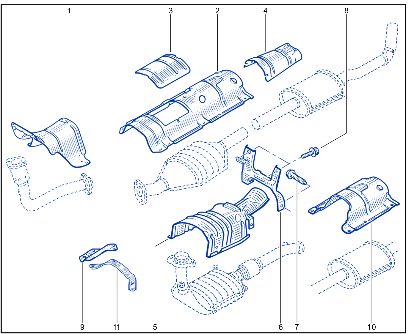 Exhaust Pipe - 01038689