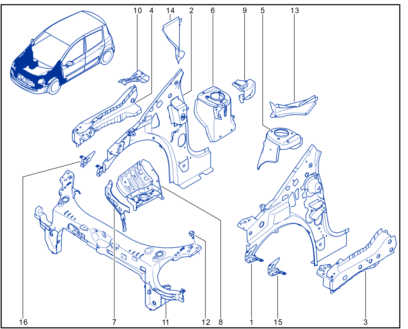 Front Panel - 01039012