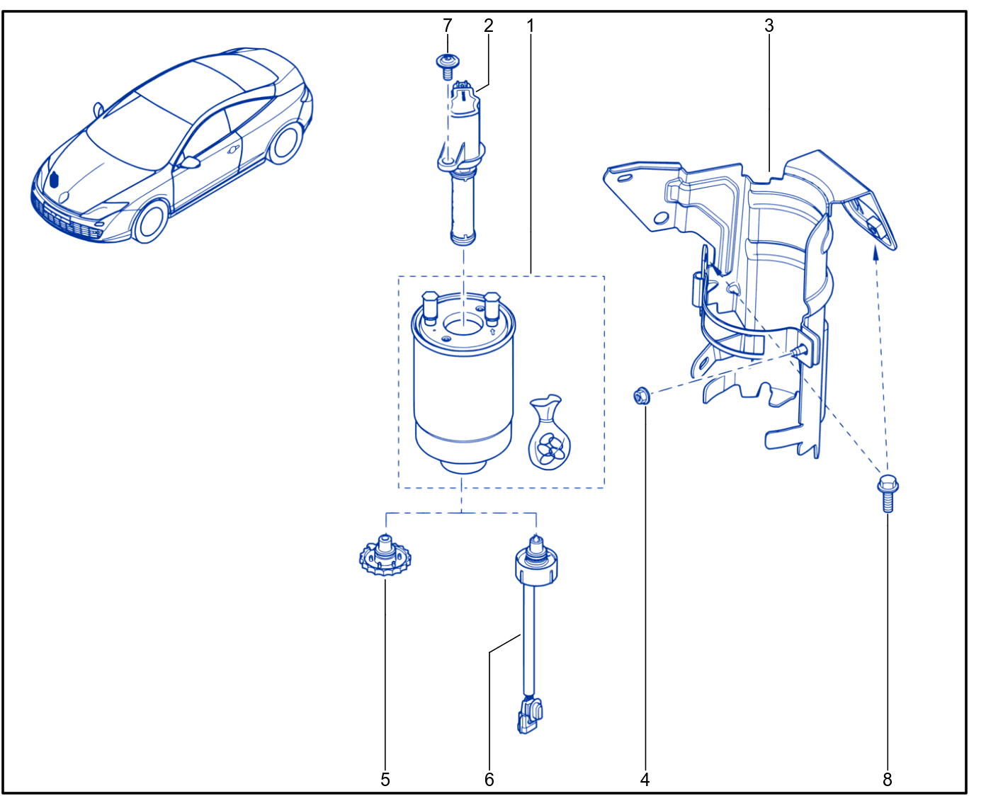 Fuel Filter - 01039148