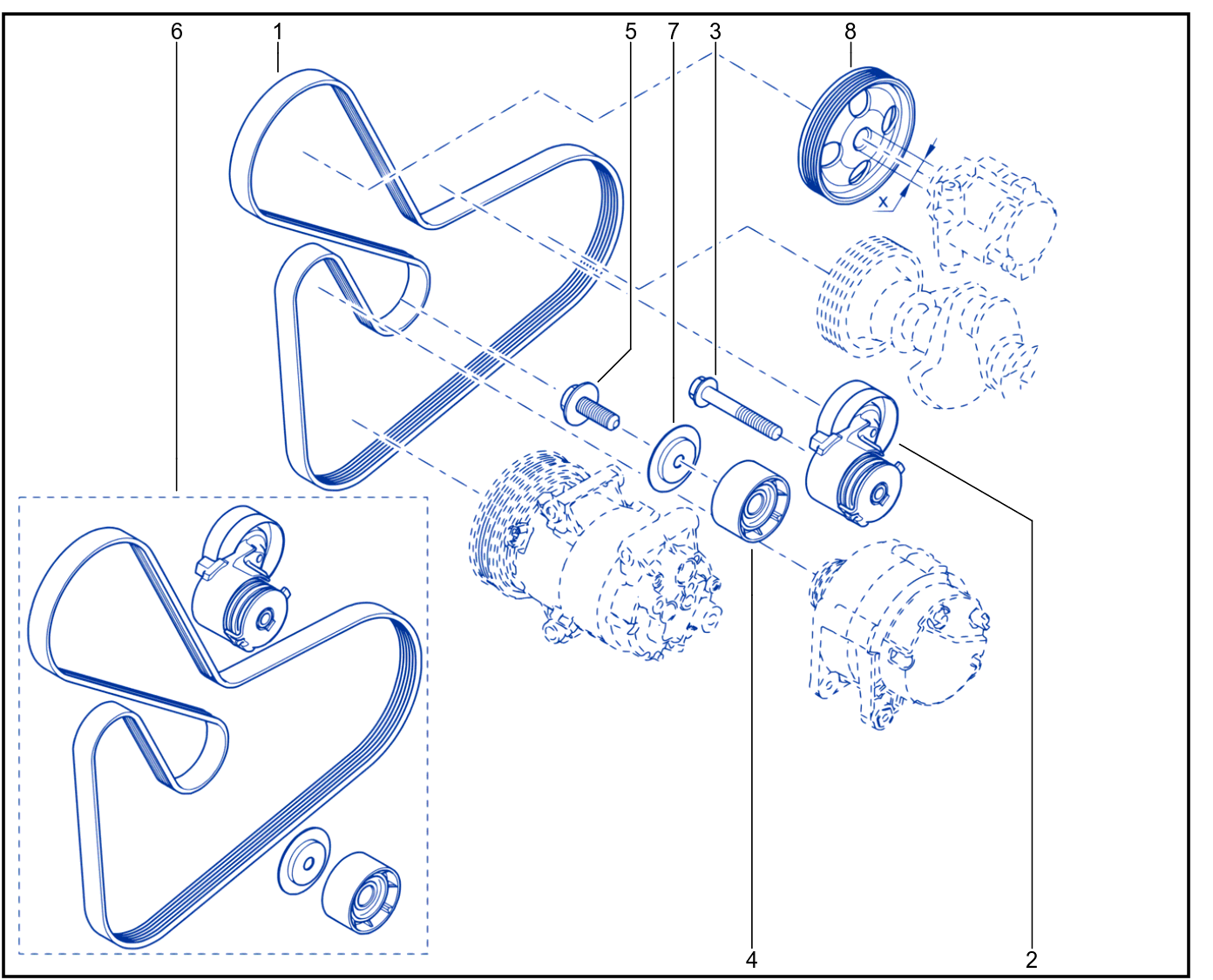 Tensioner - Belt - 01039656