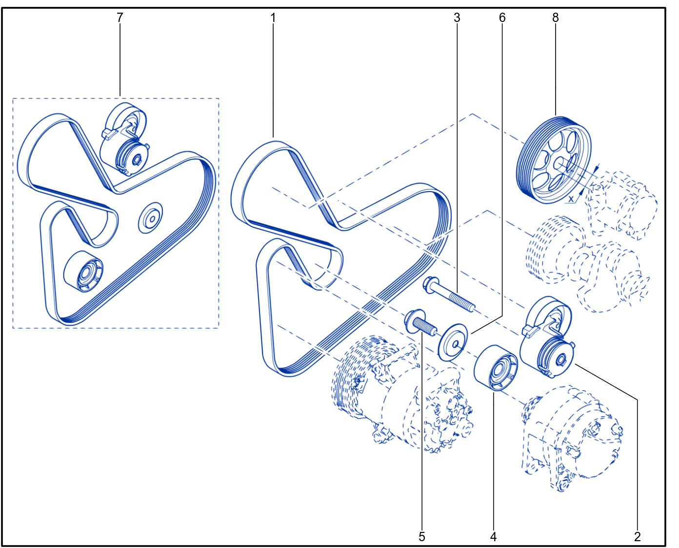 Tensioner - Belt - 01039659
