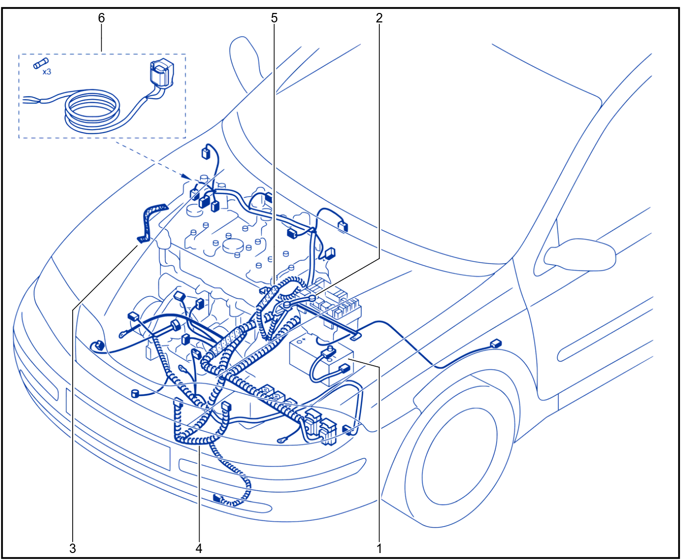 Wiring - Engine Components - 01039998