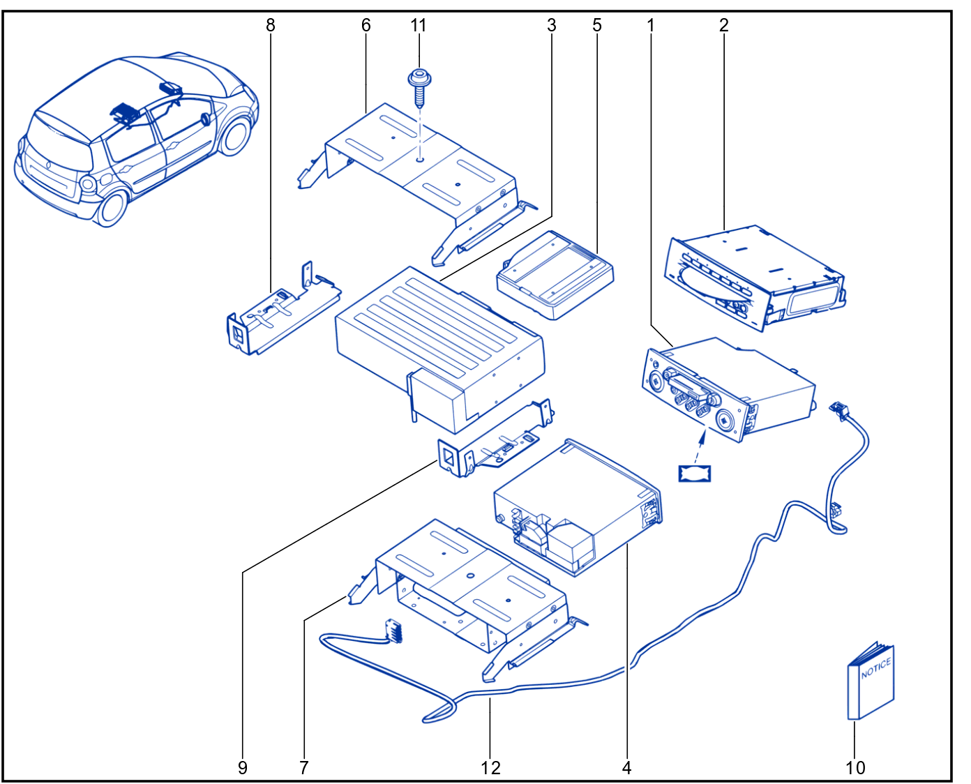 Radio And Equipment - Aerial - 01040048