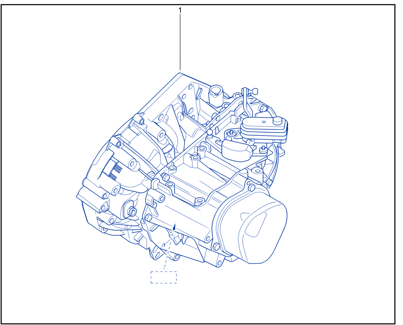 Assembled Gearbox - 01040218