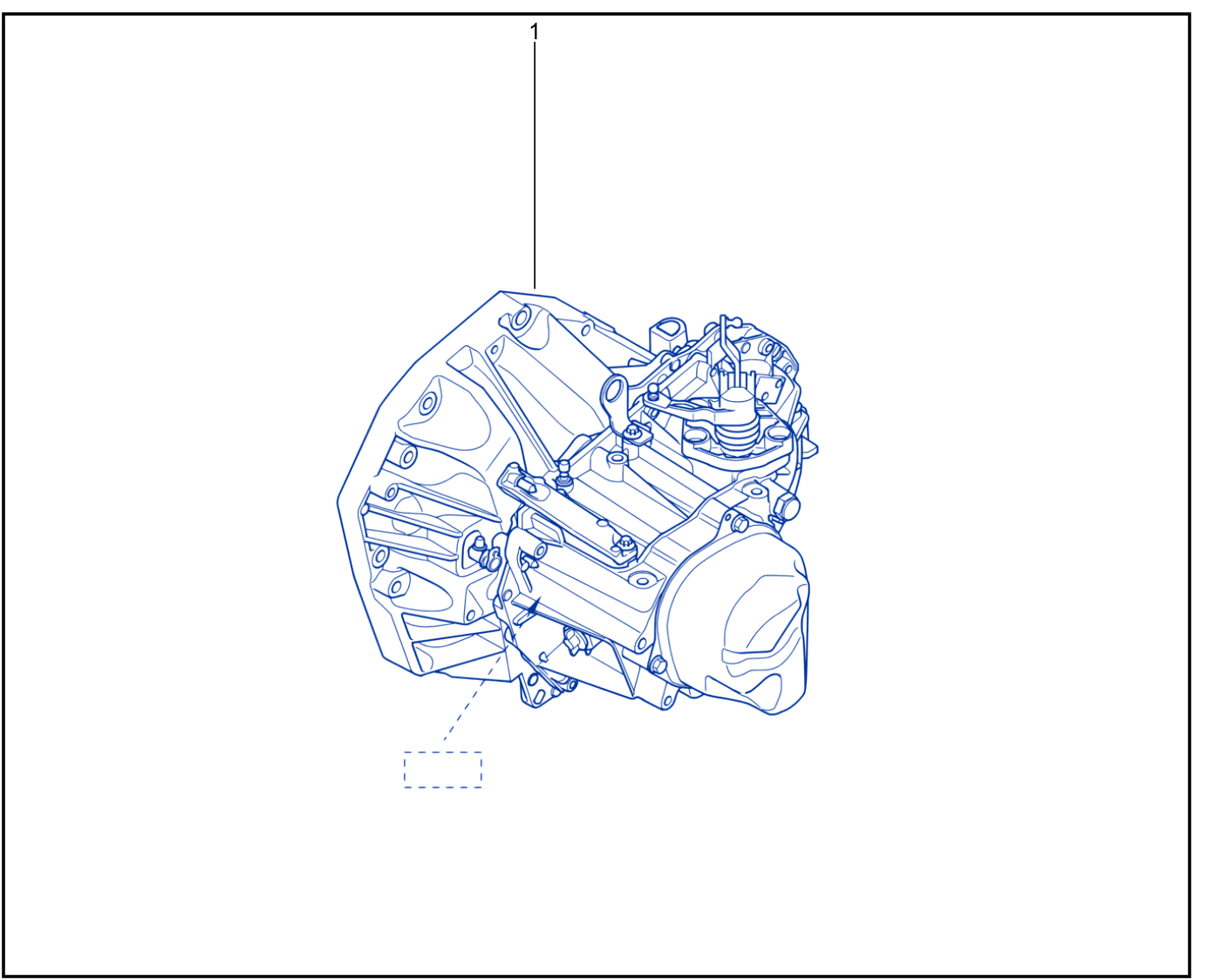 Assembled Gearbox - 01040220