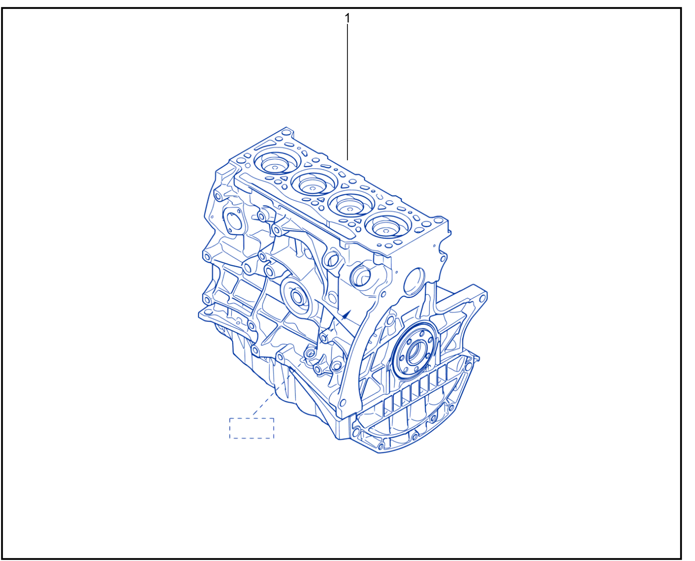 Cylinder Block - 01040491