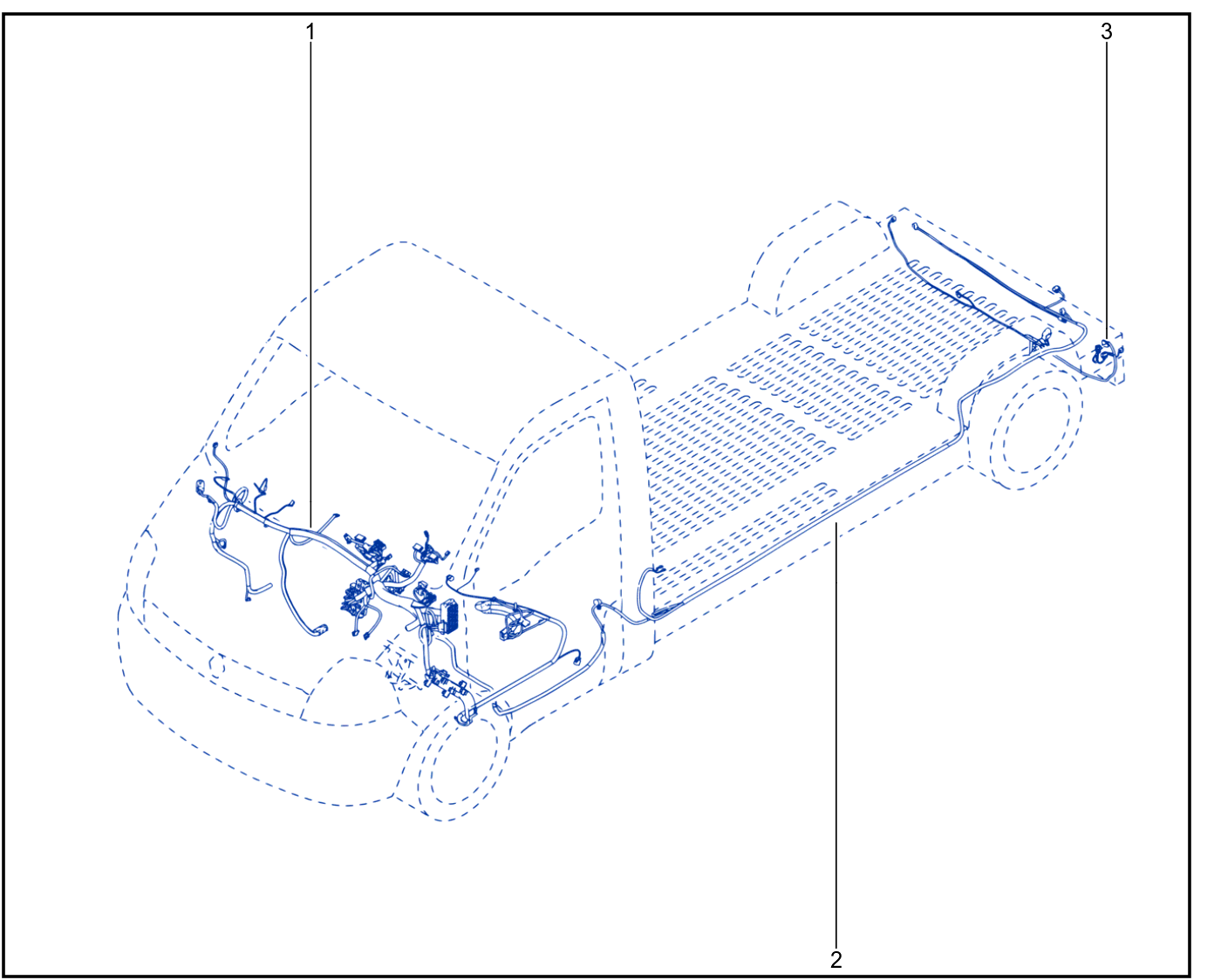 Wiring - Passenger Compartment Components - 01040542