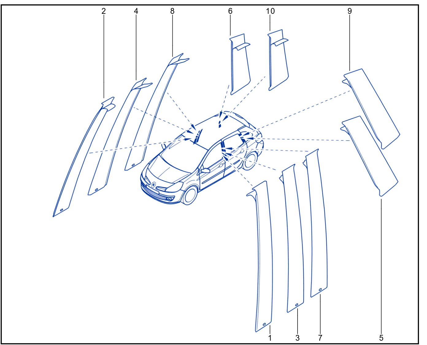 Protection Strip - Trim - 01040845