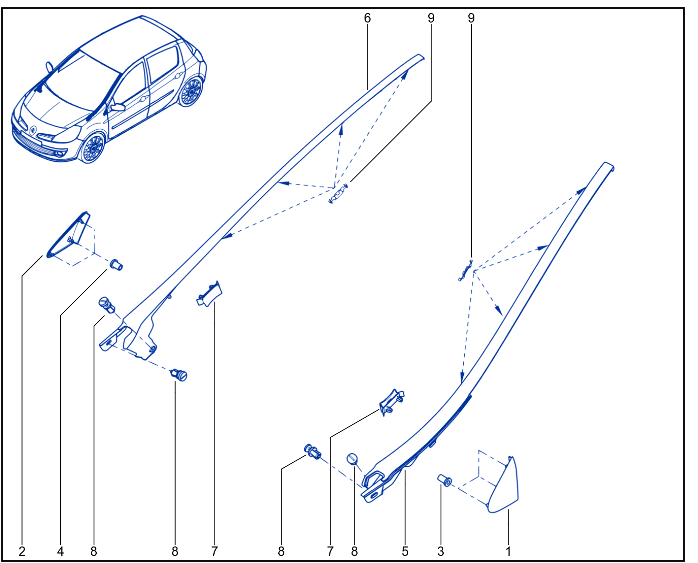 Protection Strip - Trim - 01040884