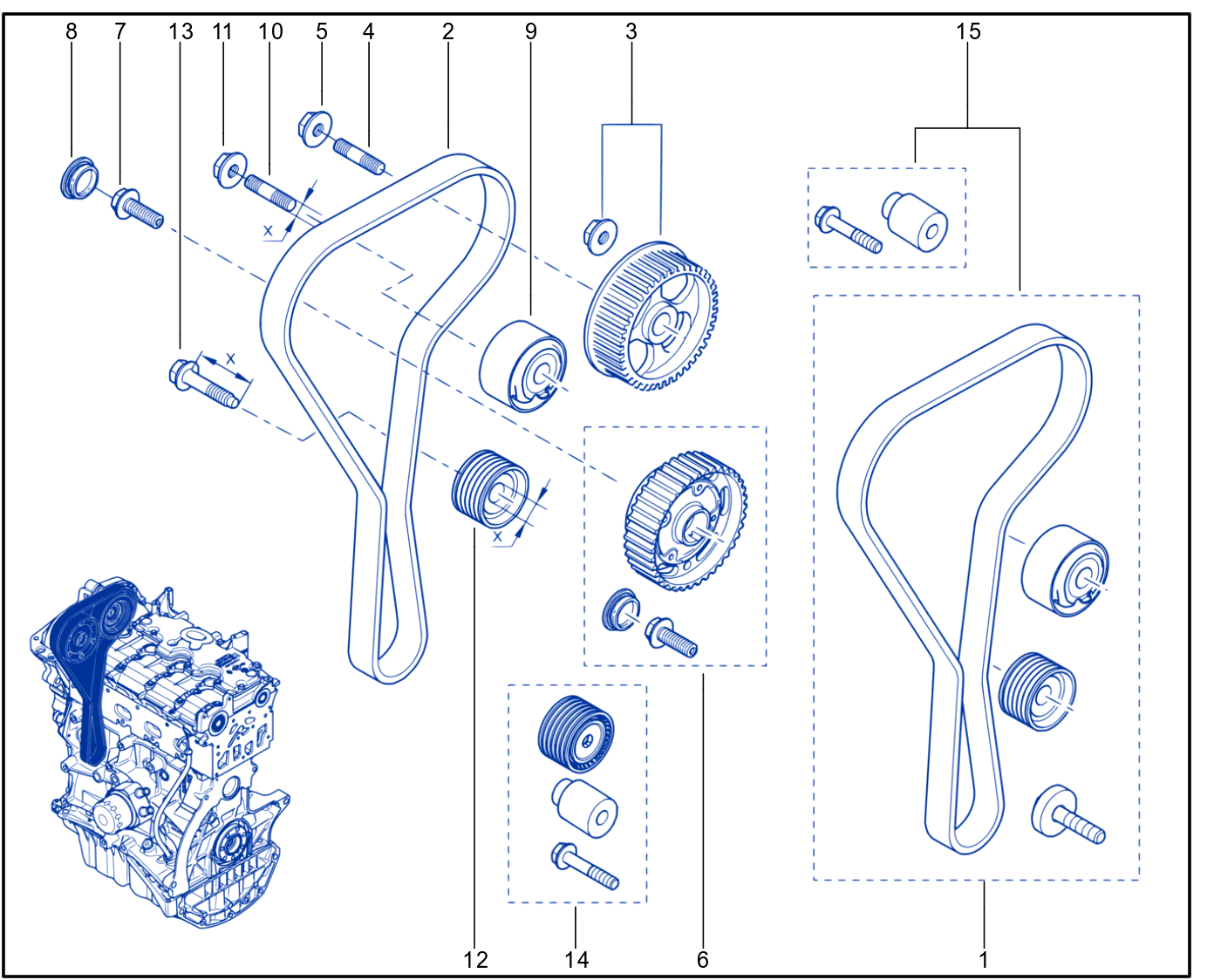 Timing - Camshaft - Valve - 01040901