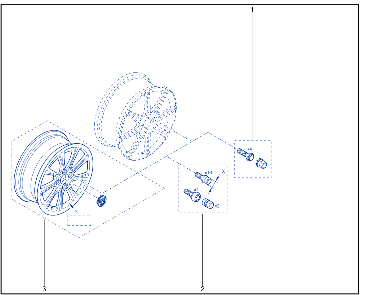 Wheel Nut - 01041357