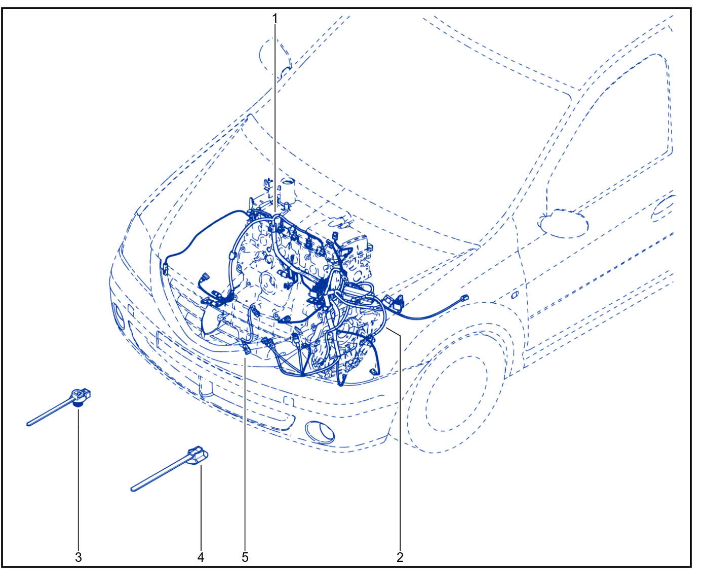 Wiring - Engine Components - 01041420