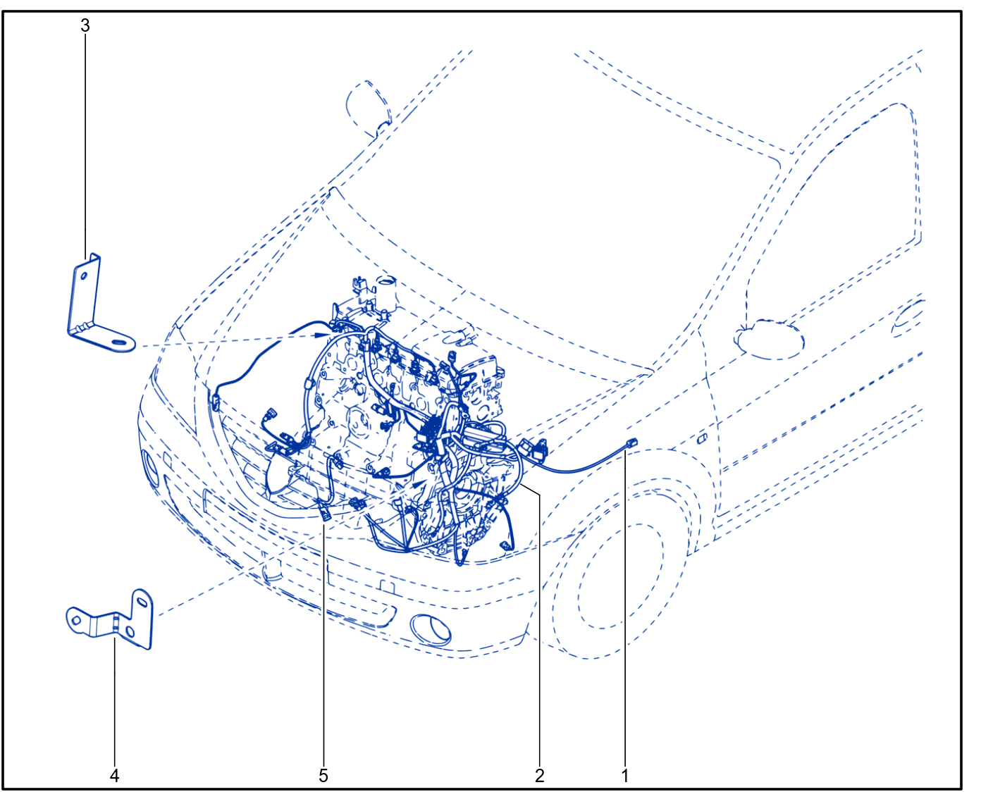 Wiring - Engine Components - 01041421