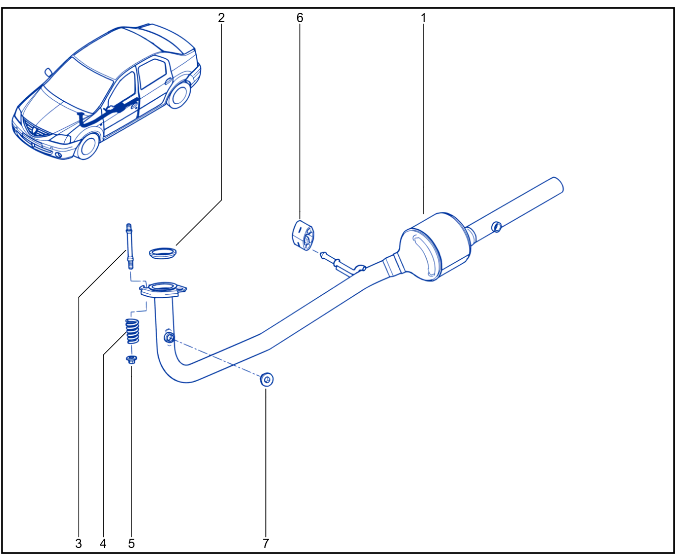 Exhaust Pipe - 01041479