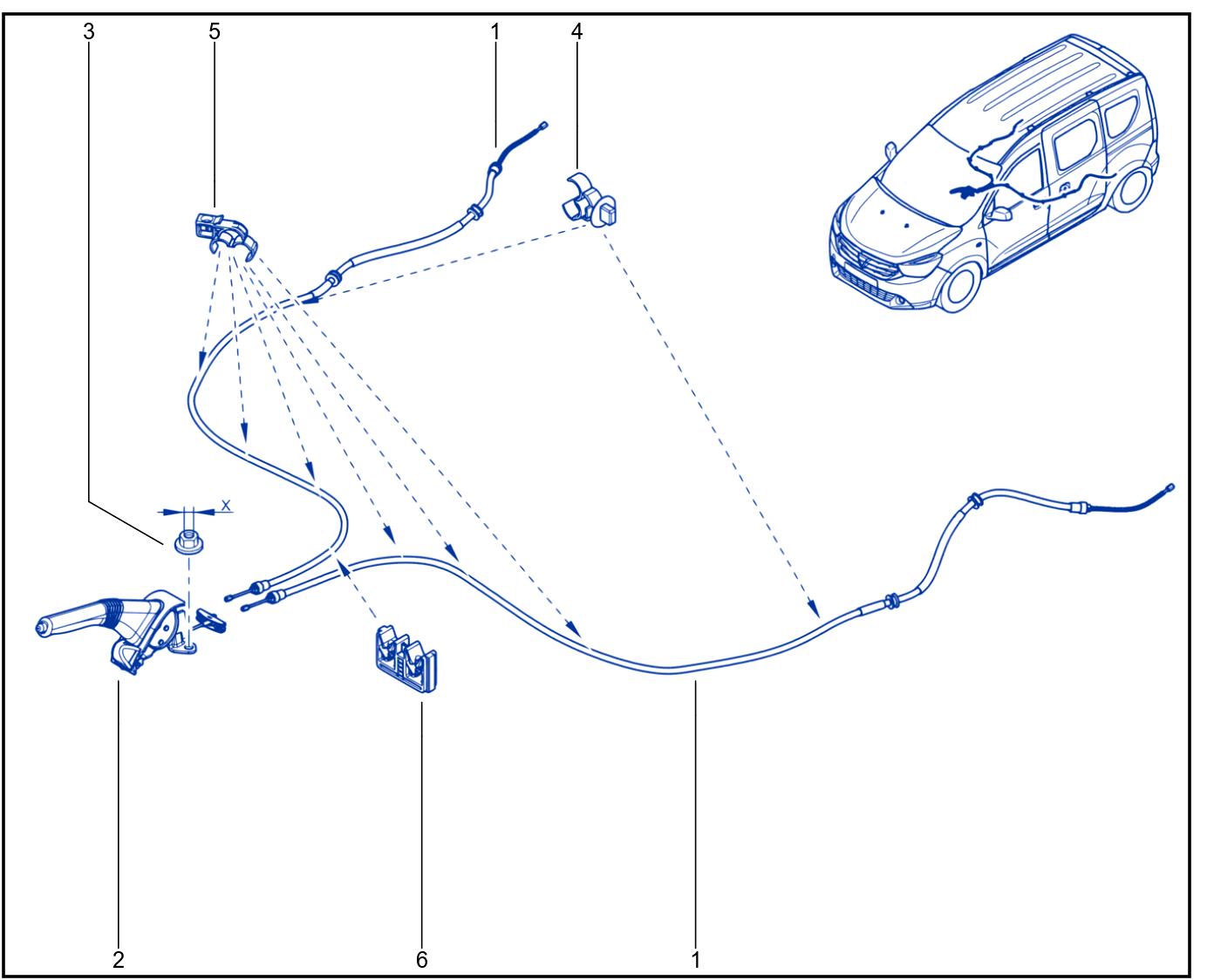 Parking Brake - 01042090