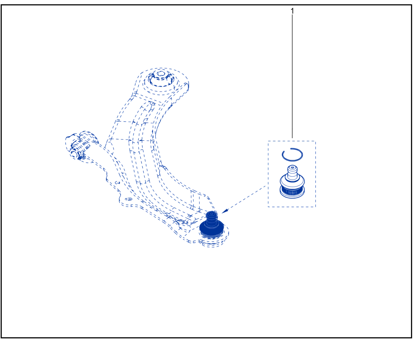 Front Axle Component - 01042420