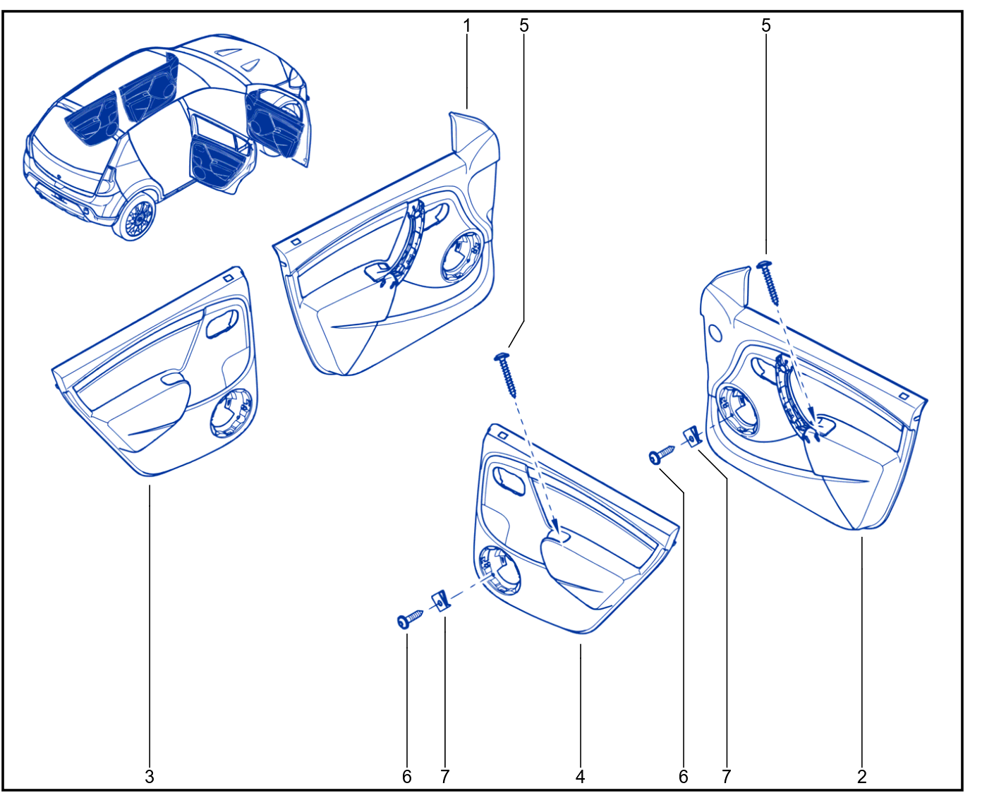 Side Opening Element Trim - 01042432
