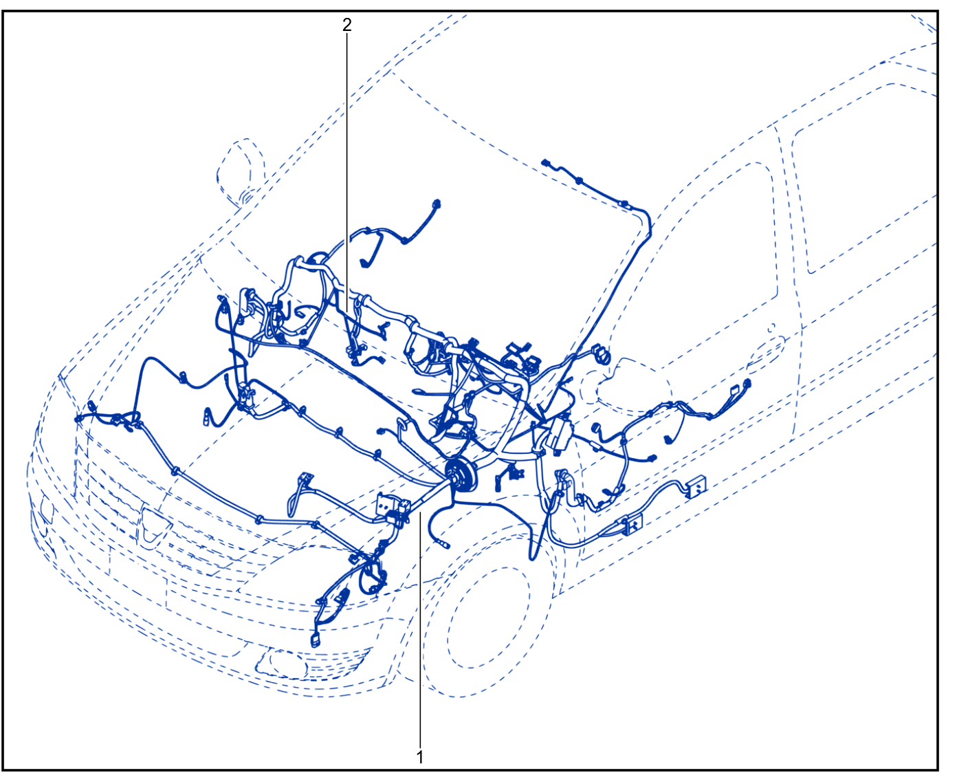 Wiring - Passenger Compartment Components - 01042744