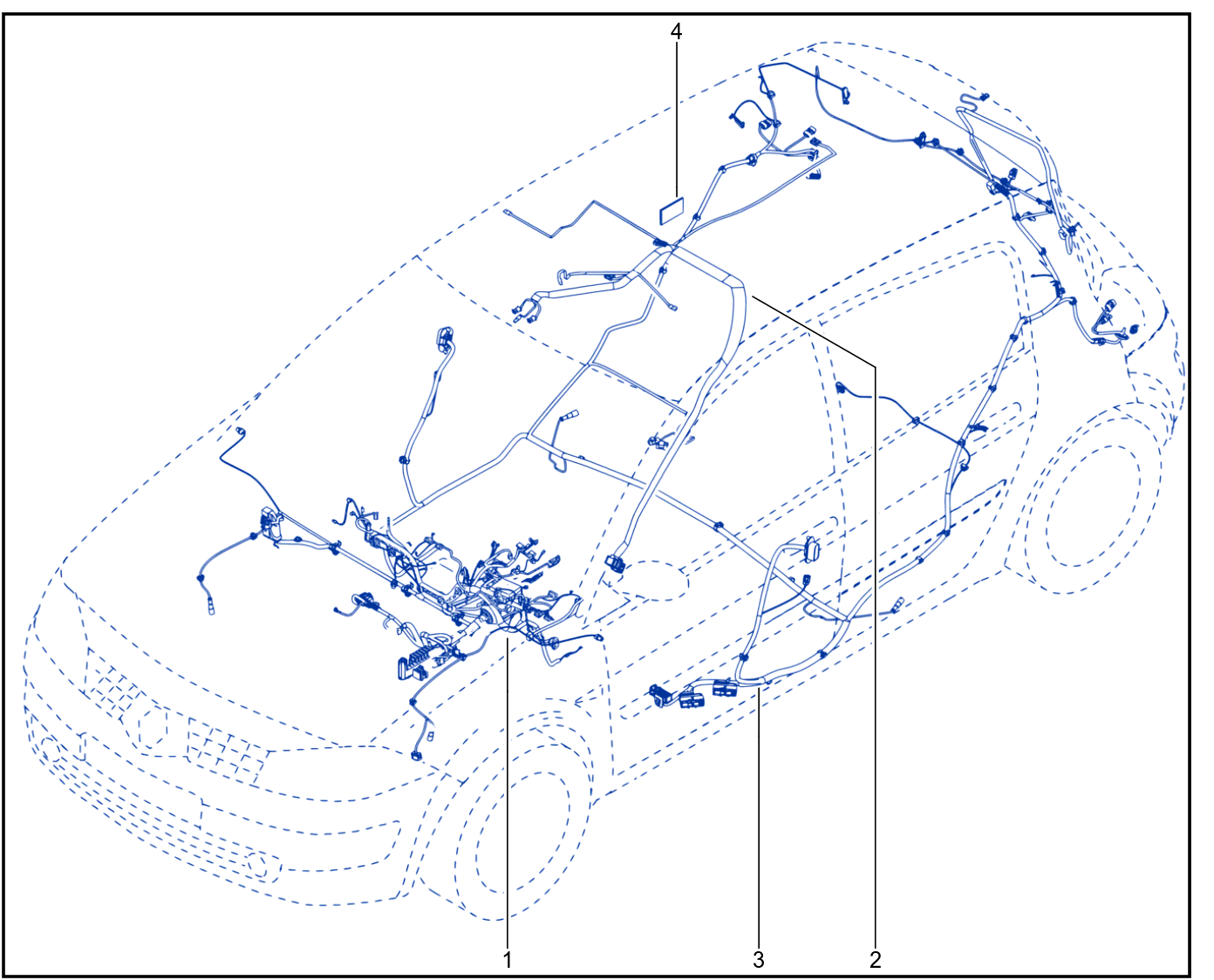 Wiring - Passenger Compartment Components - 01042971