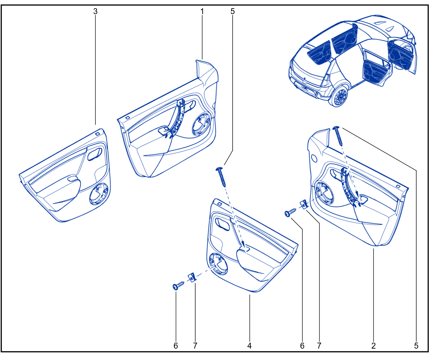 Side Opening Element Trim - 01043775