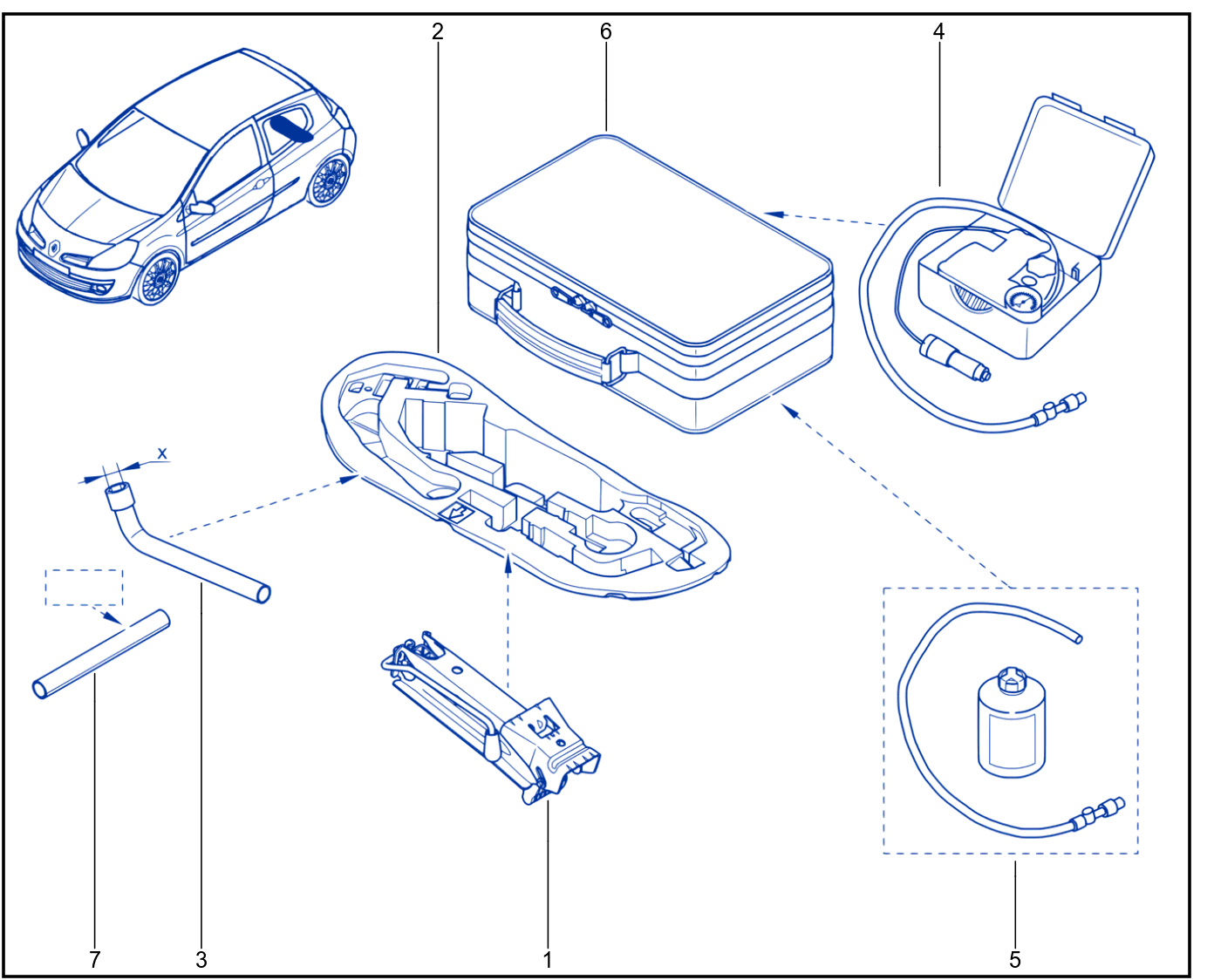 Jack And Anti-Puncture System - 01043842