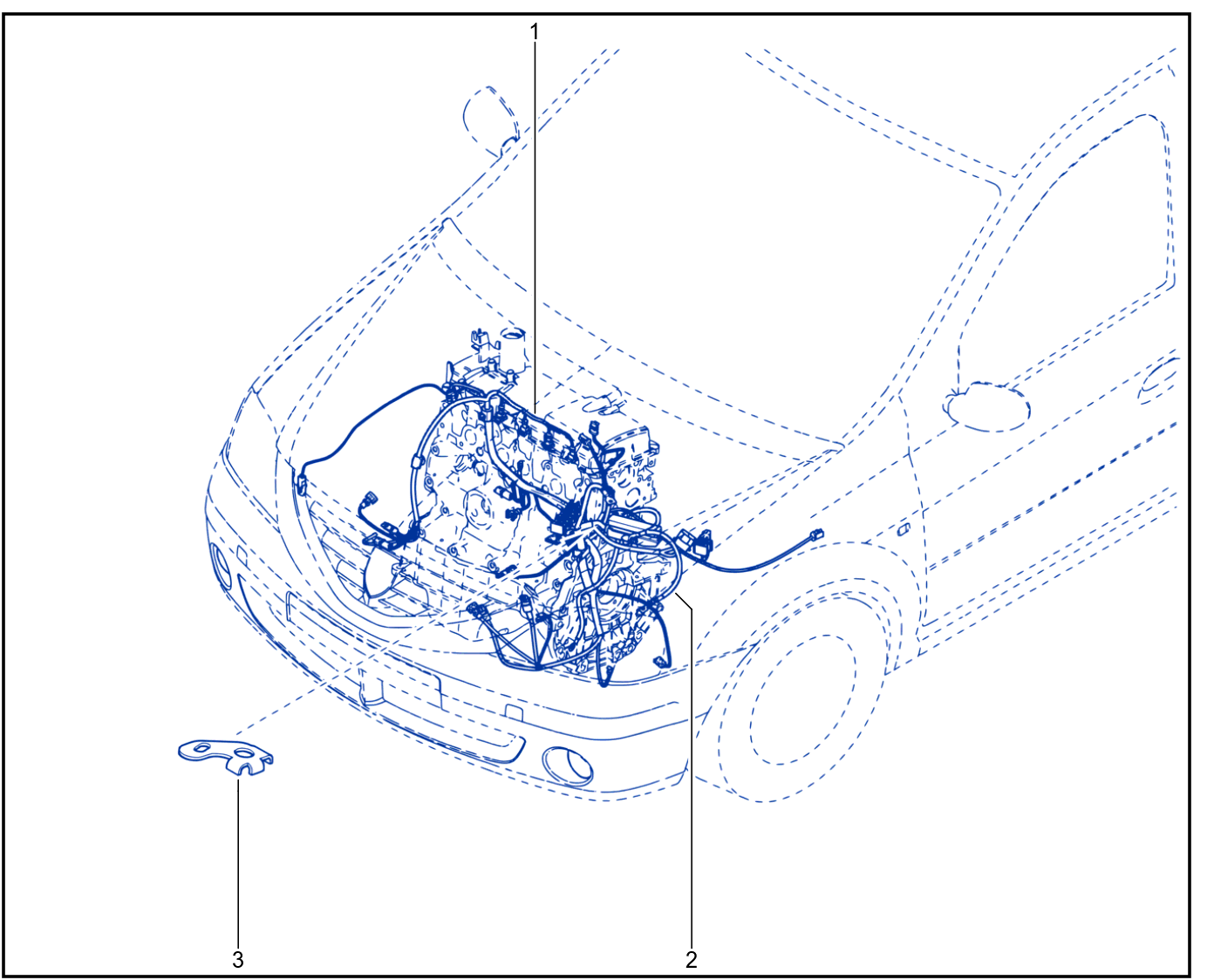 Wiring - Engine Components - 01043991