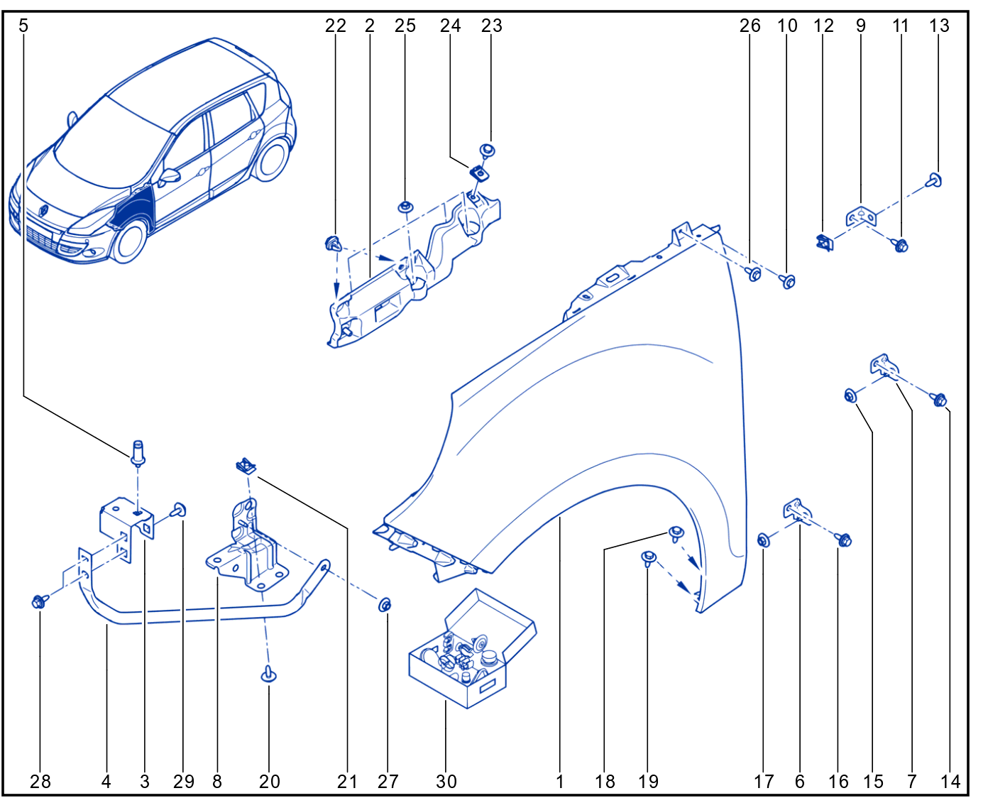 Front Wing - 01044332