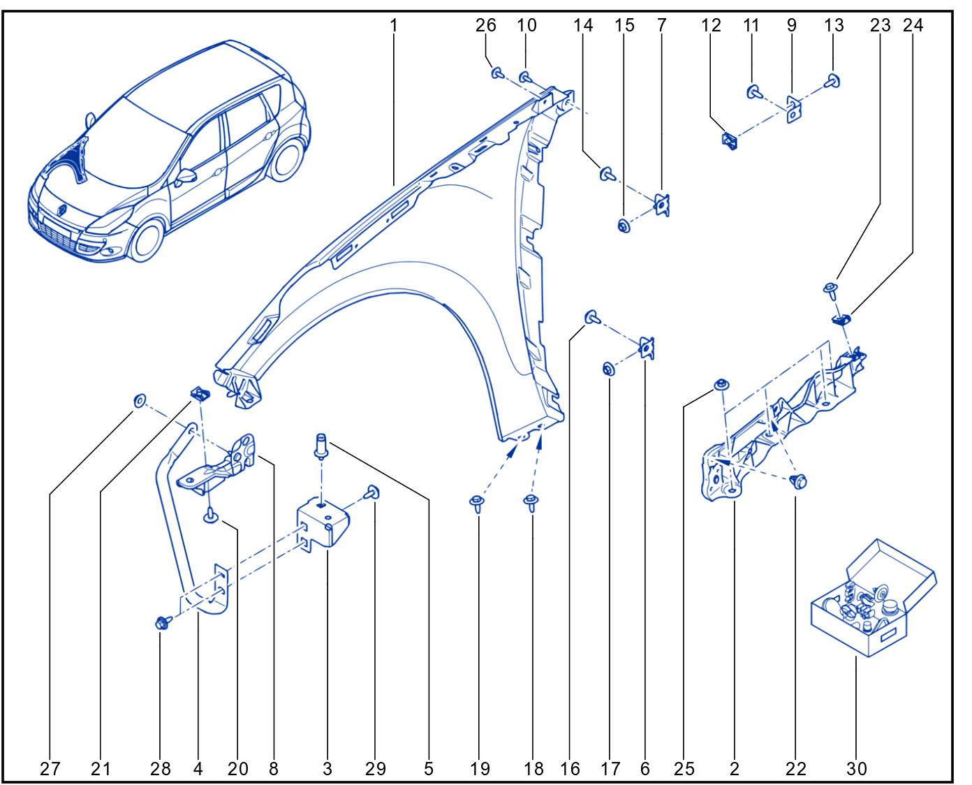 Front Wing - 01044333
