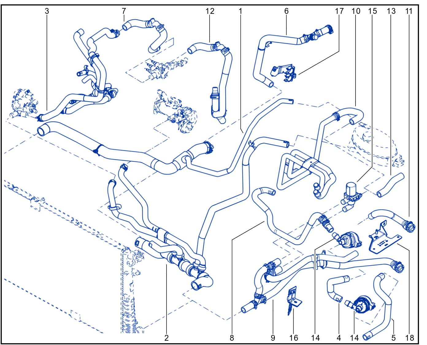 Coolant Circuit - 01044387