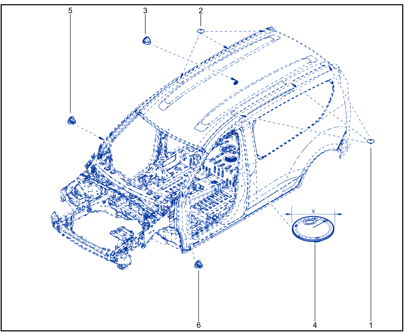 Bodywork Sealing - 01044481
