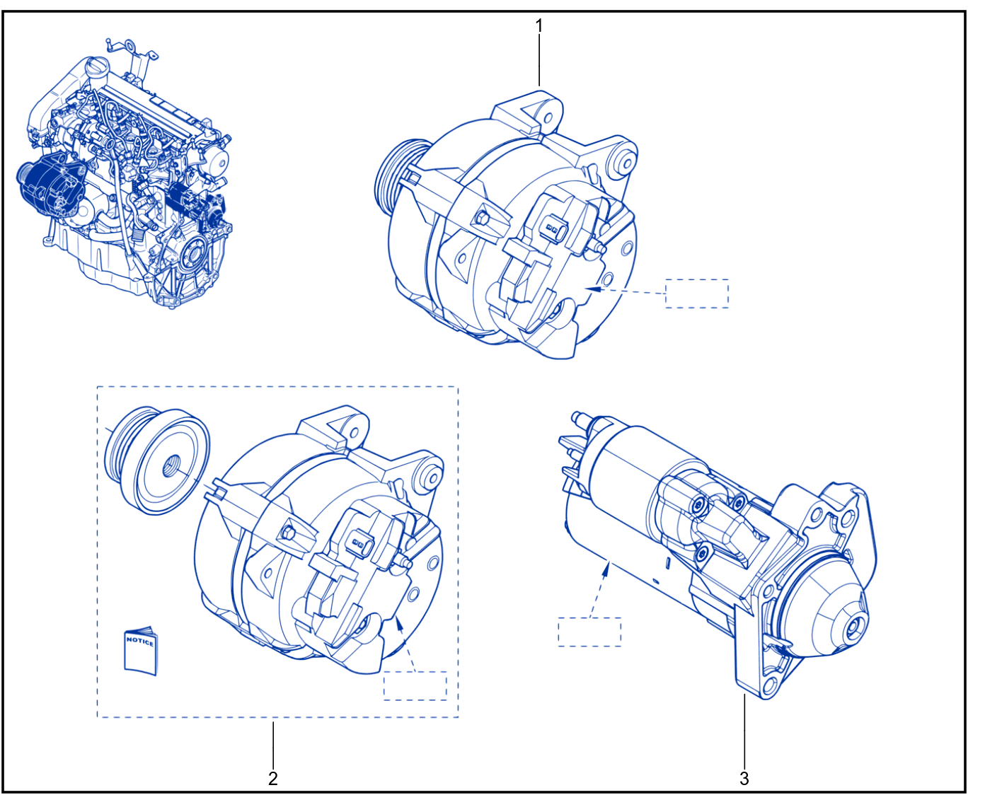 Starter Motor - 01044596