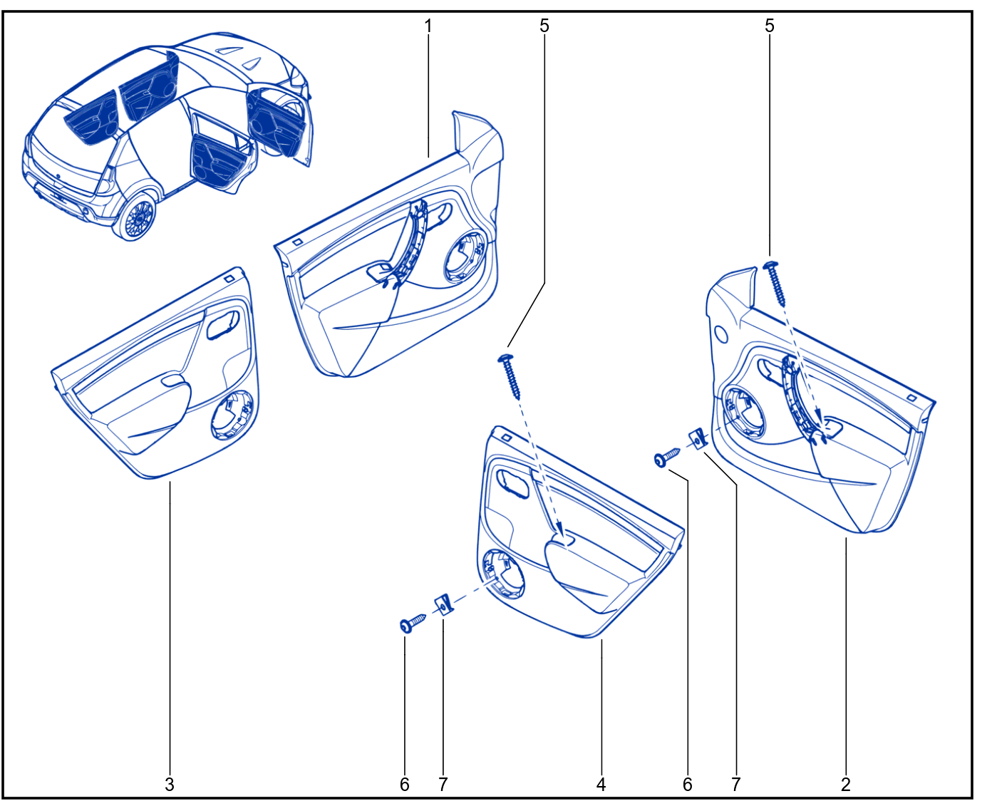 Side Opening Element Trim - 01045069
