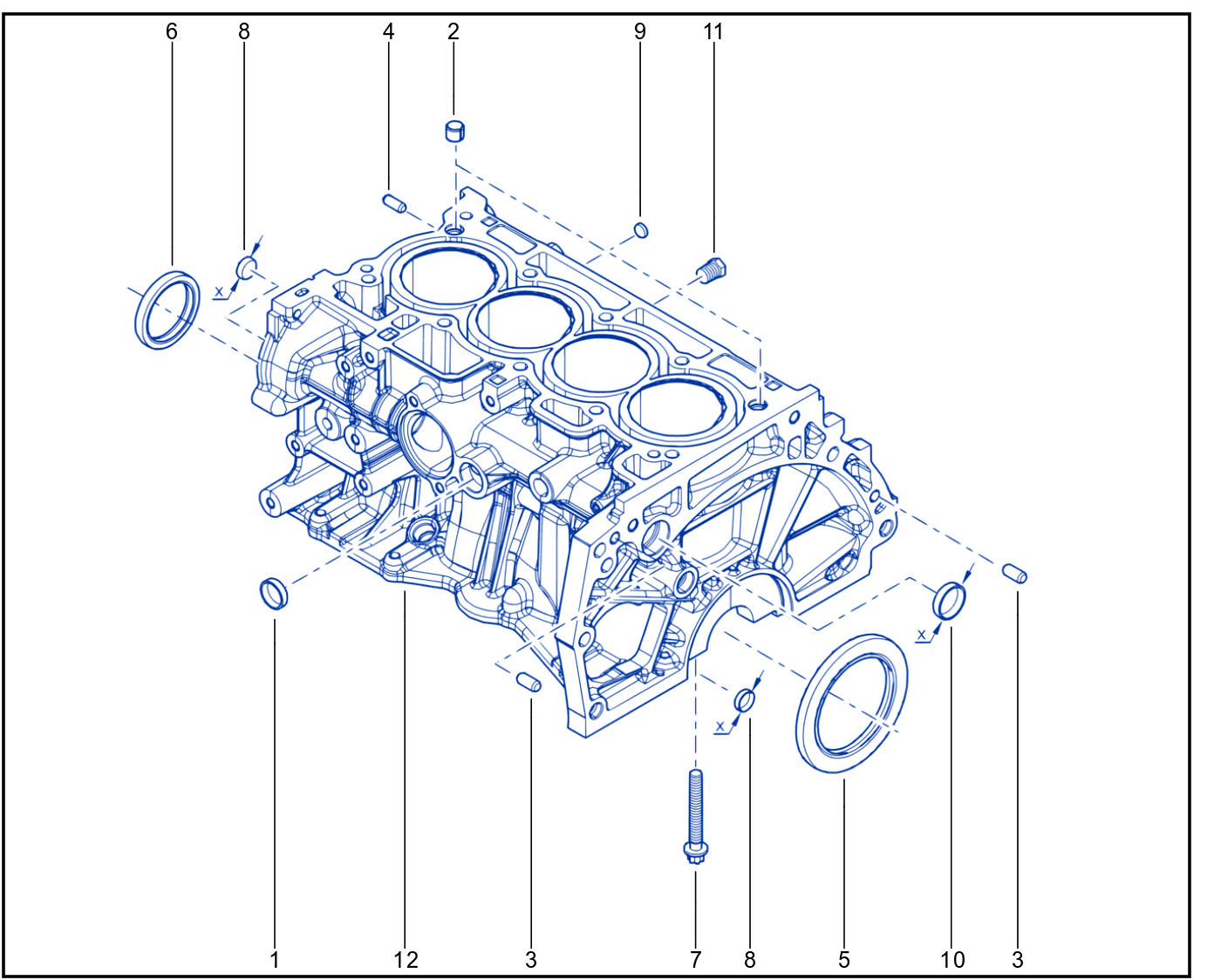 Cylinder Block - 01045108