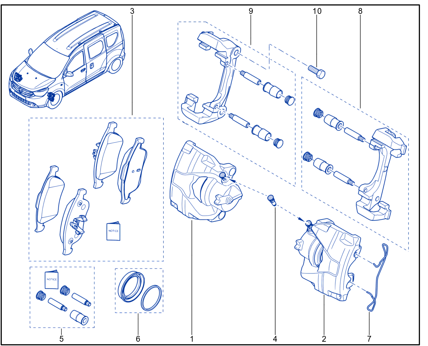 Front Brake - 01045533