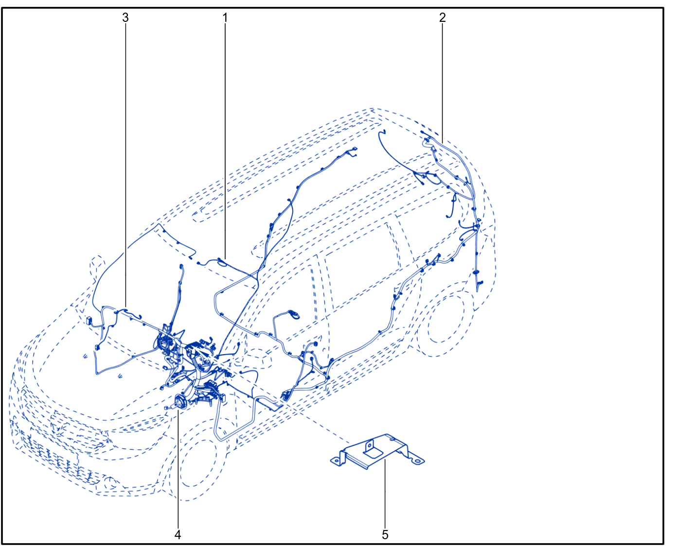 Wiring - Passenger Compartment Components - 01045550