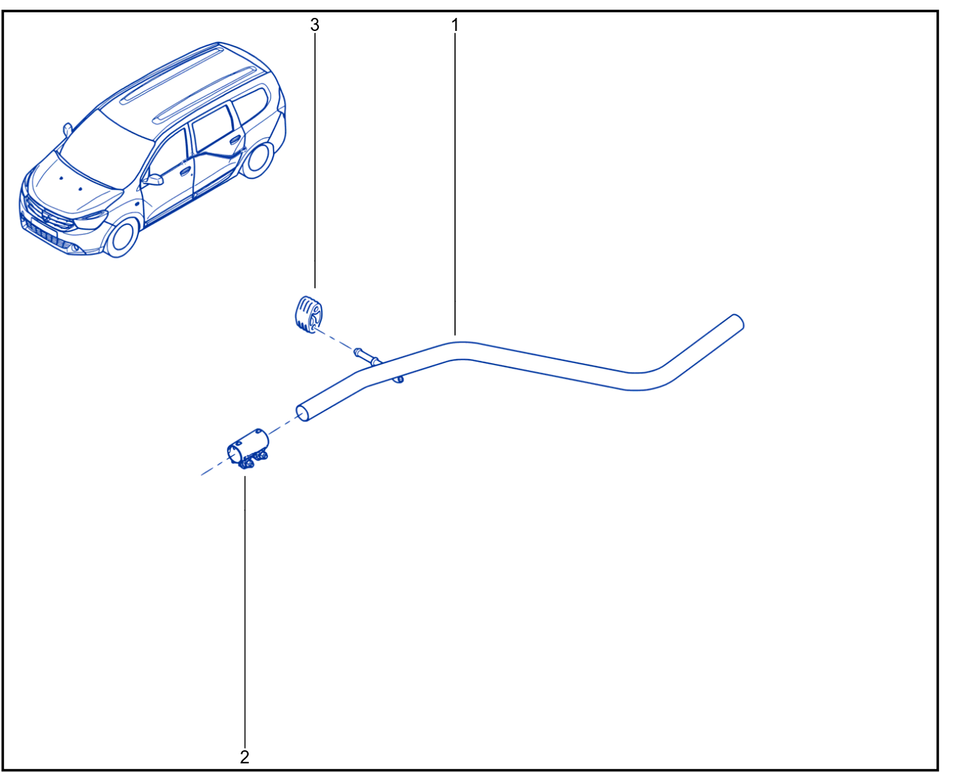 Exhaust Pipe - 01047183
