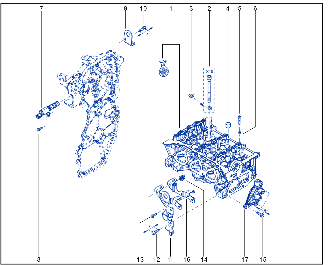 Cylinder Head - 01047339