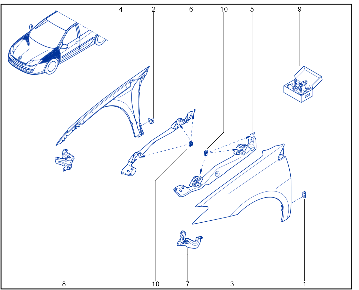 Front Wing - 01047362