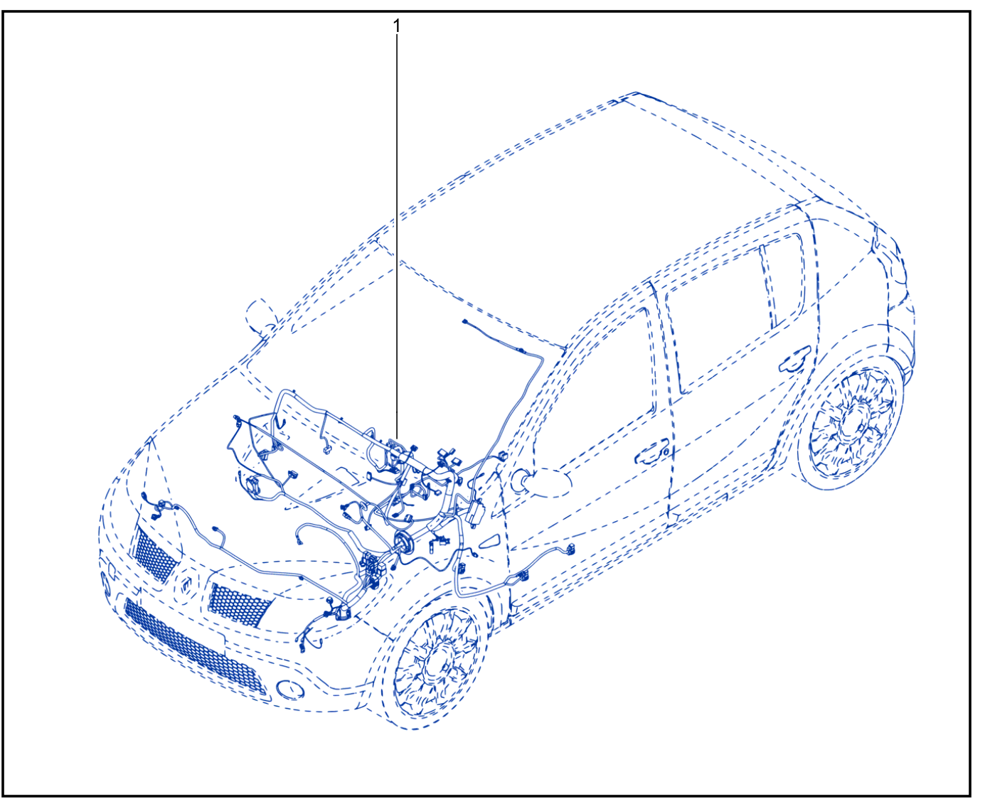 Wiring - Passenger Compartment Components - 01047367