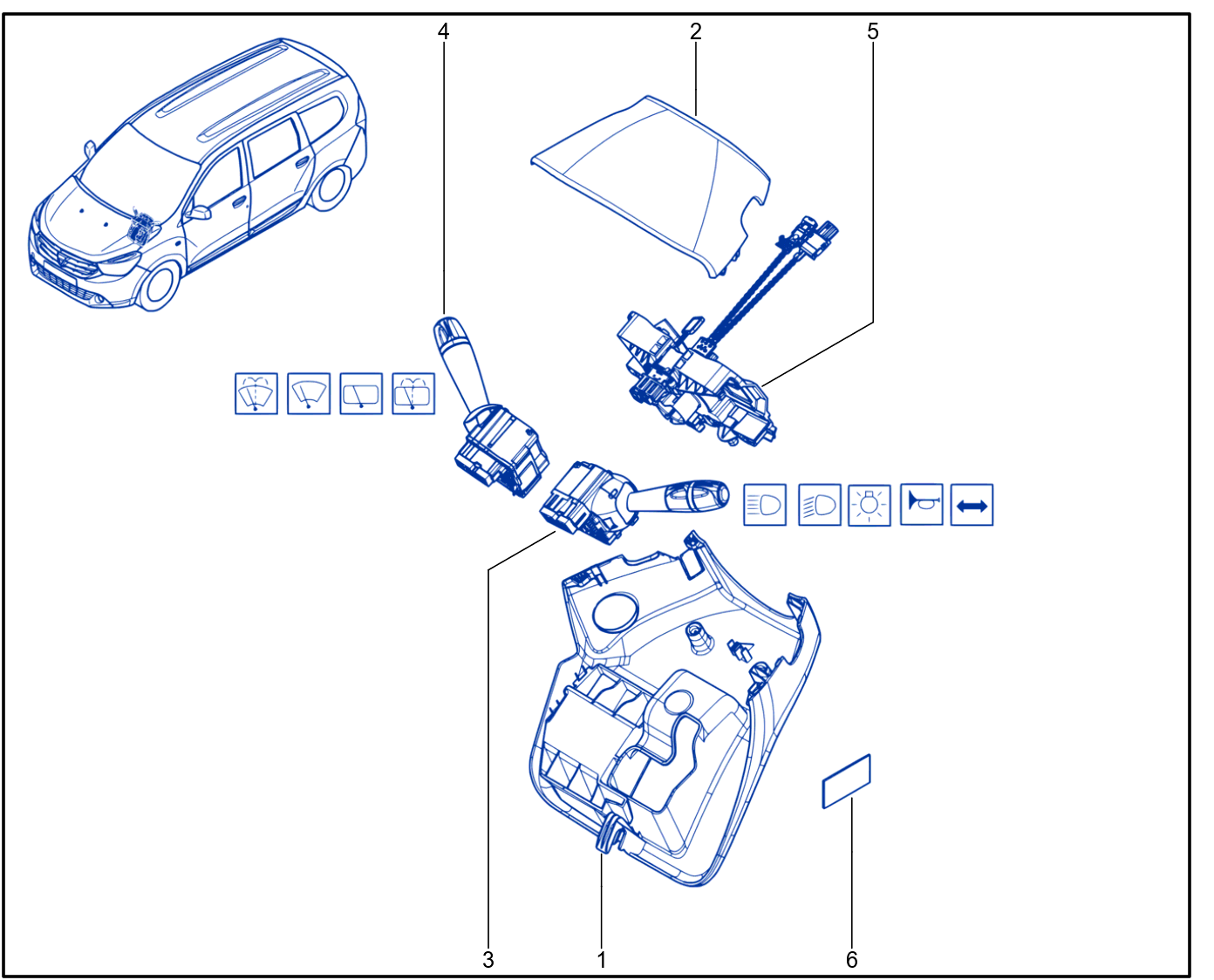 Steering Wheel Control - 01047456