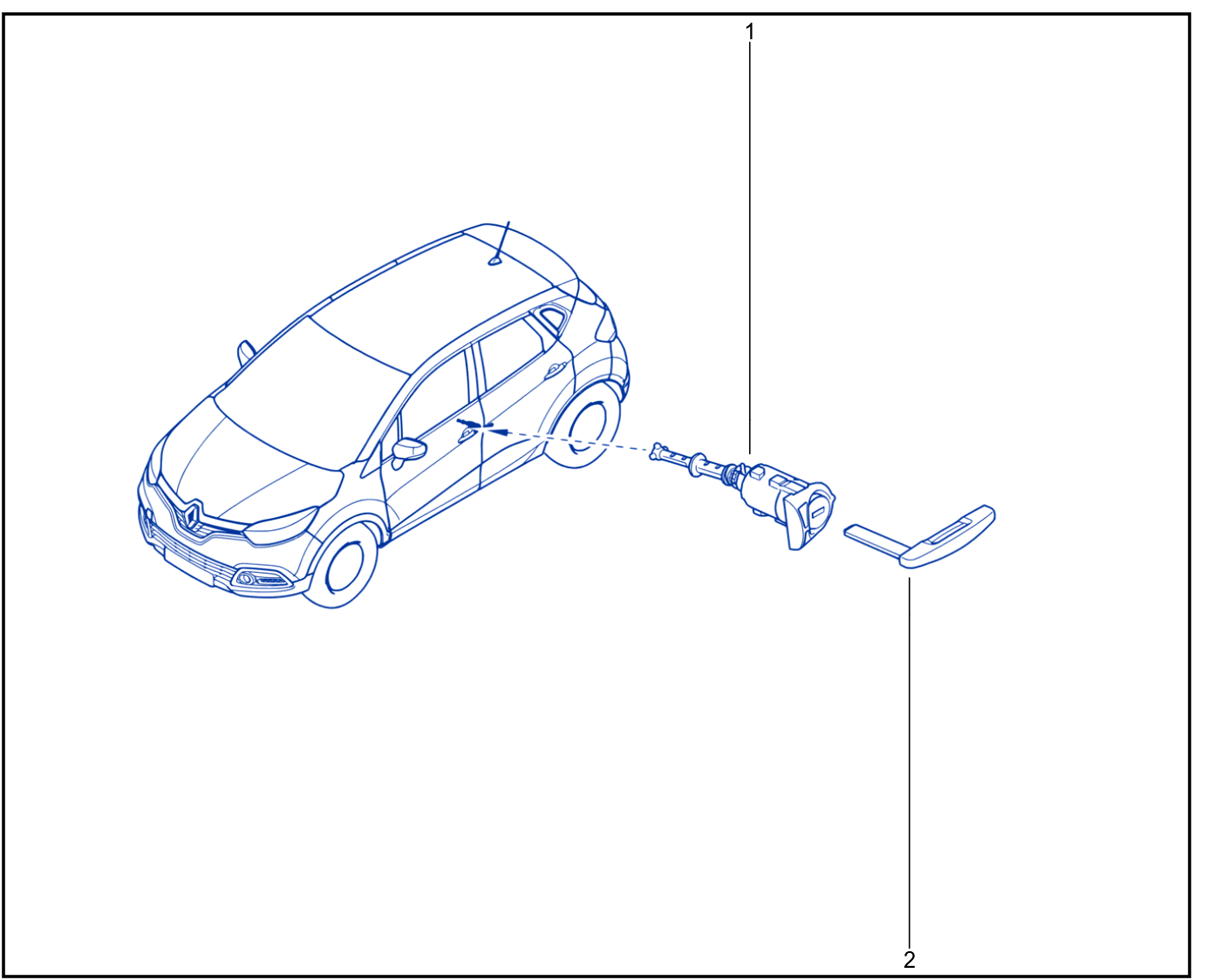 Rear Opening Element Control And Mechanism - 01047894