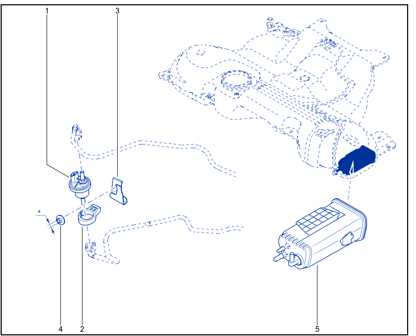Fuel Vapour Recirculation - 01048160